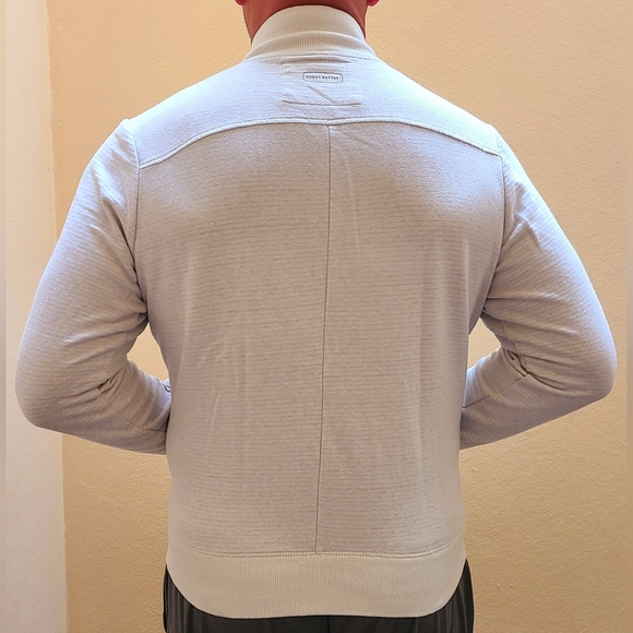 GIFTED! Zip front comfy Cotton sweater (Size M) by Guess. - Picture 5 of 6